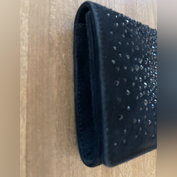 Gucci Suede Crystal Broadway Clutch - Picture 4 of 10